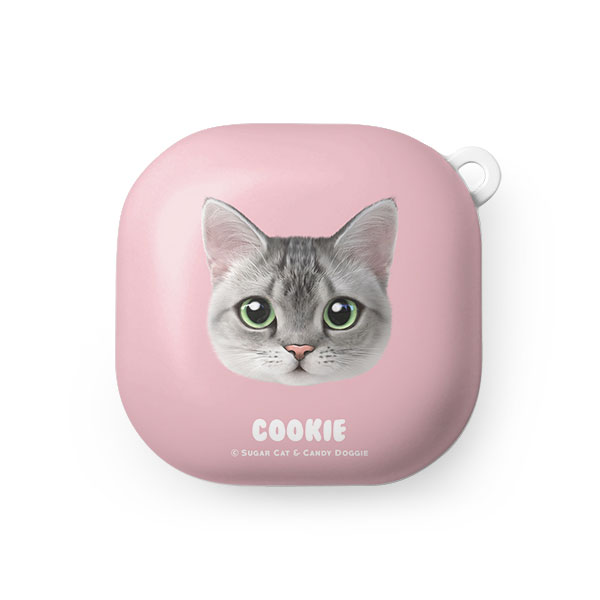 Cookie the American Shorthair Face Buds Pro/Live Hard Case