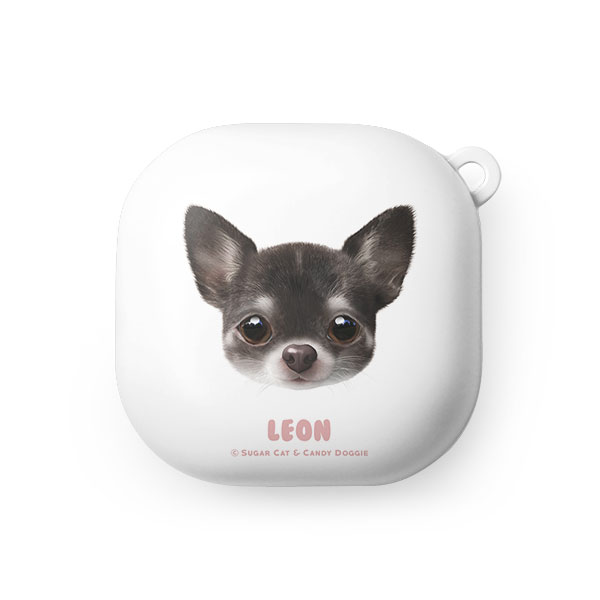 Leon the Chihuahua Face Buds Pro/Live Hard Case