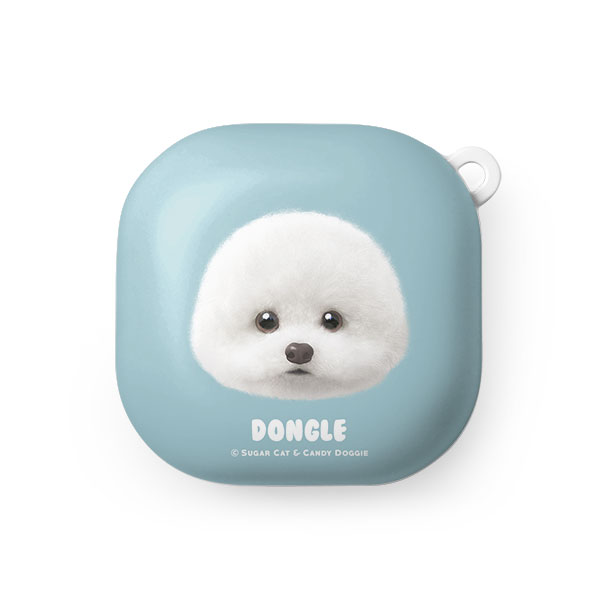 Dongle the Bichon Face Buds Pro/Live Hard Case