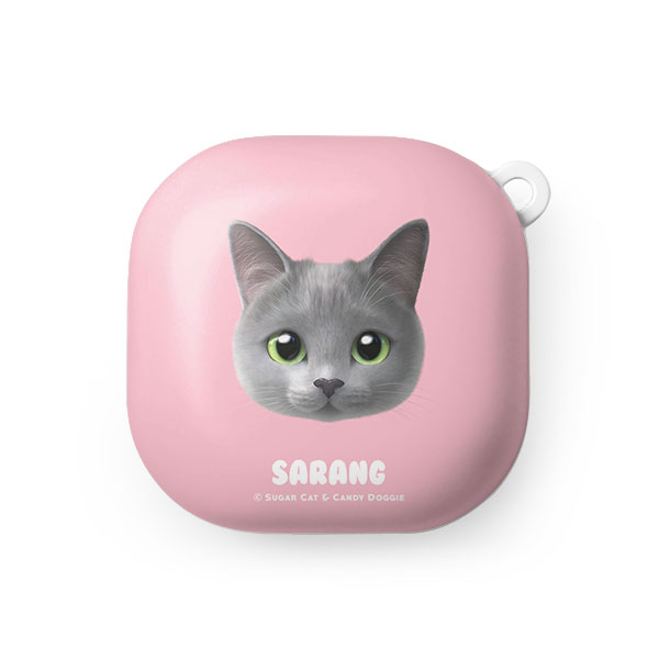 Sarang the Russian Blue Face Buds Pro/Live Hard Case