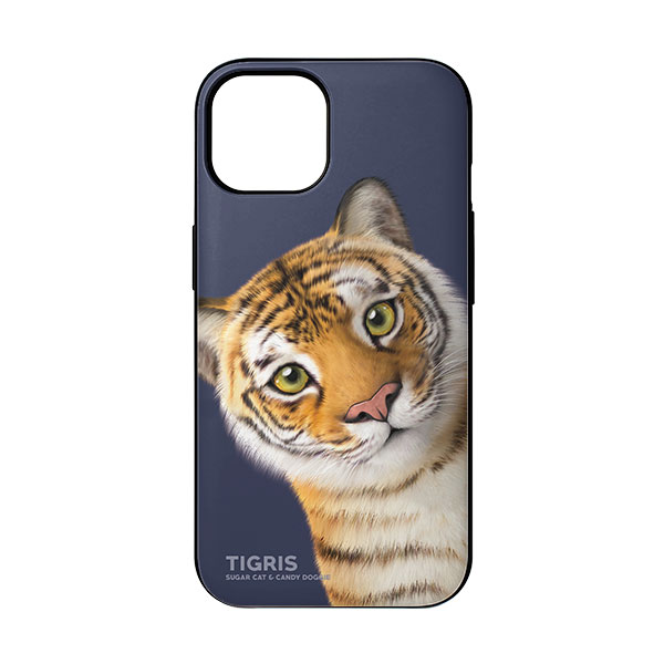 Tigris the Siberian Tiger Peekaboo Door Bumper Case