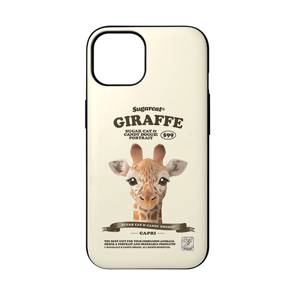 Capri the Giraffe New Retro Door Bumper Case