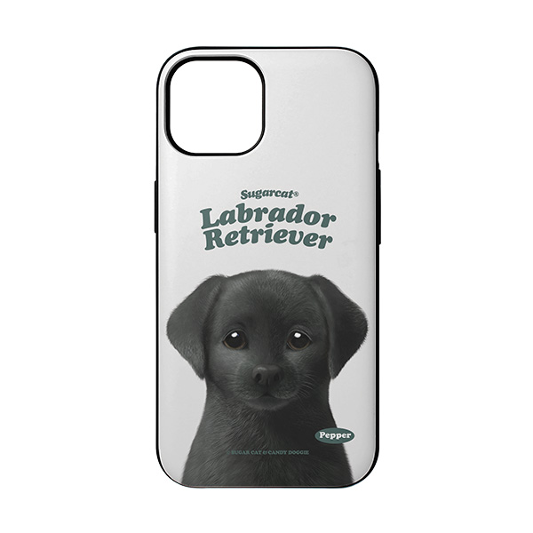 Pepper the Labrador Retriever Type Door Bumper Case