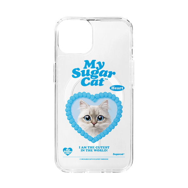 Heart MyHeart Clear Gelhard Case (for MagSafe)