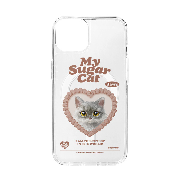 Jaws MyHeart Clear Gelhard Case (for MagSafe)
