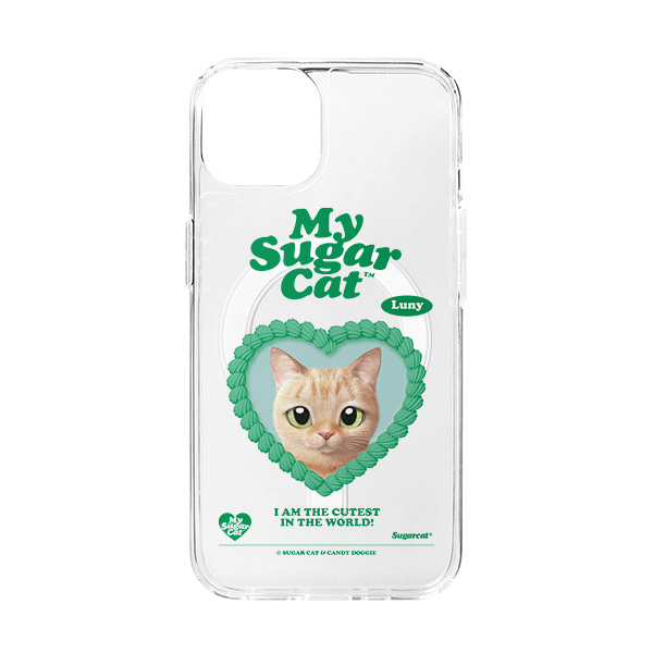 Luny MyHeart Clear Gelhard Case (for MagSafe)