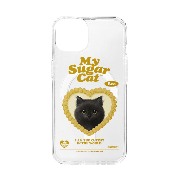 Reo the Kitten MyHeart Clear Gelhard Case (for MagSafe)
