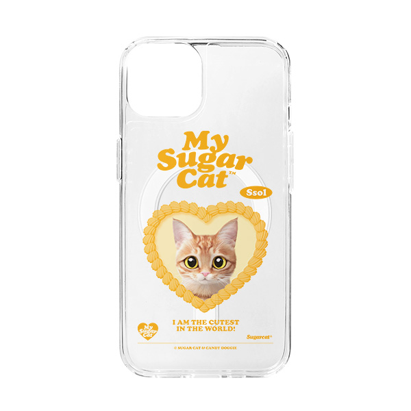 Ssol MyHeart Clear Gelhard Case (for MagSafe)