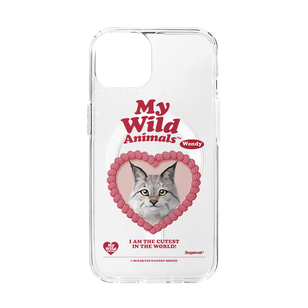 Wendy the Canada Lynx MyHeart Clear Gelhard Case (for MagSafe)