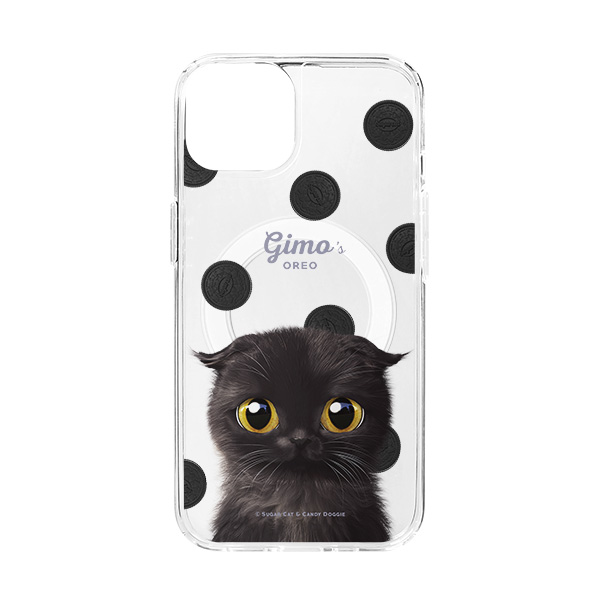 Gimo’s Oreo Clear Gelhard Case (for MagSafe)