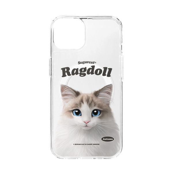 Autumn the Ragdoll Type Clear Gelhard Case (for MagSafe)