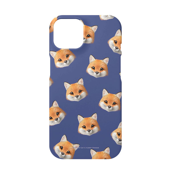 Maple the Red Fox Face Patterns Case