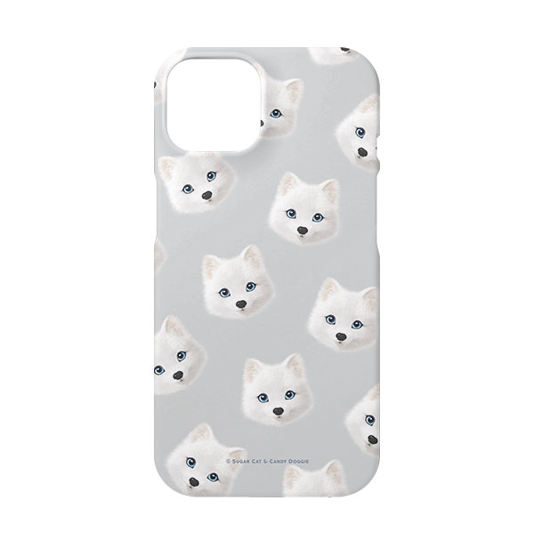 Polly the Arctic Fox Face Patterns Case