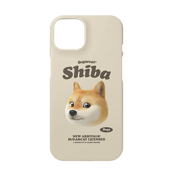 Doge the Shiba Inu (GOLD ver.) TypeFace Case