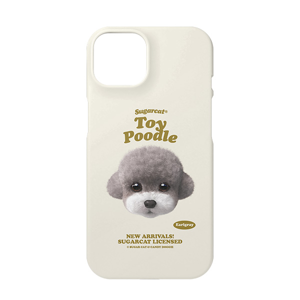 Earlgray the Poodle TypeFace Case
