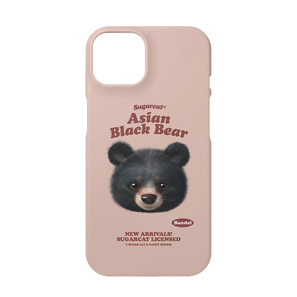 Bandal the Aisan Black Bear TypeFace Case