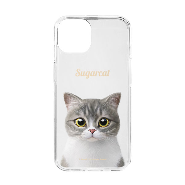 Moon the British Cat Simple Clear Jelly Case
