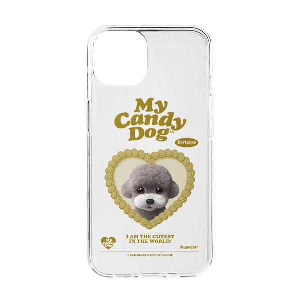 Earlgray the Poodle MyHeart Clear Jelly/Gelhard Case