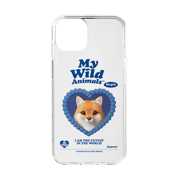 Maple the Red Fox MyHeart Clear Jelly/Gelhard Case