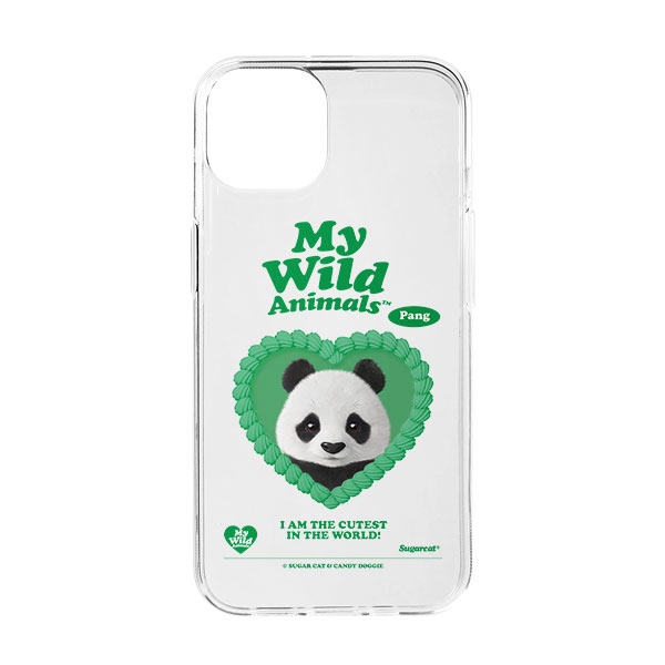 Pang the Giant Panda MyHeart Clear Jelly/Gelhard Case