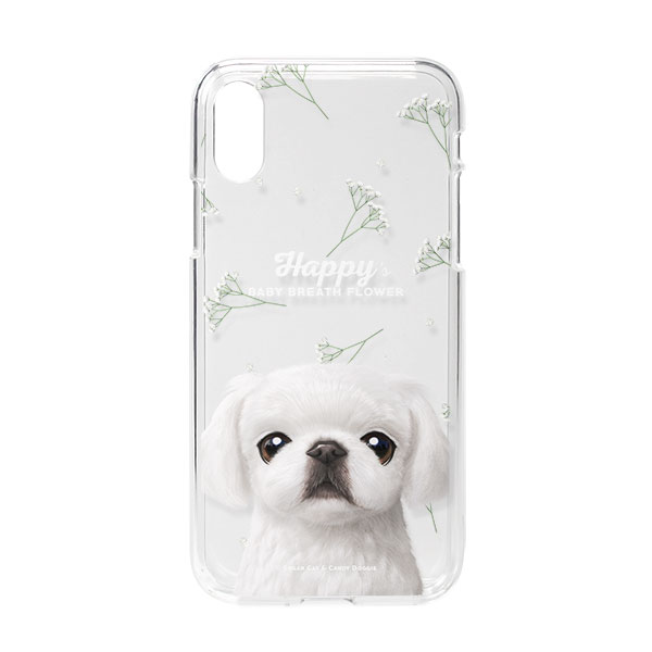 Happy’s Baby Breath Flower Clear Jelly Case