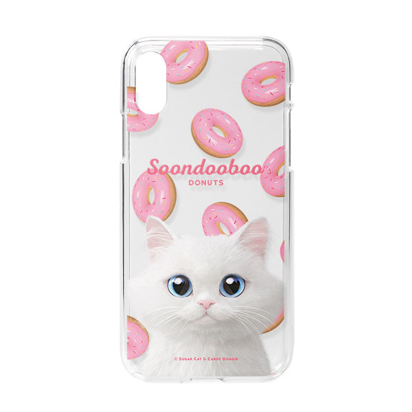 Soondooboo’s Donuts Clear Jelly Case