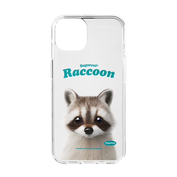 Nugulman the Raccoon Type Clear Jelly/Gelhard Case