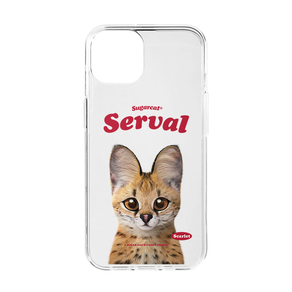 Scarlet the Serval Type Clear Jelly/Gelhard Case