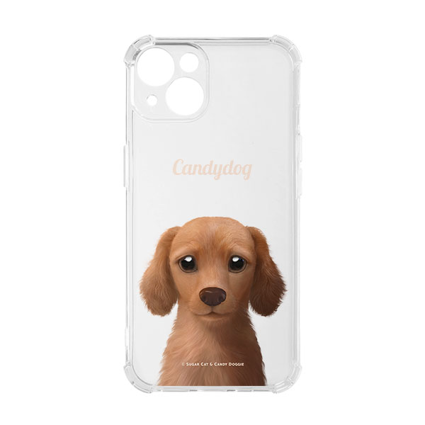Baguette the Dachshund Simple Shockproof Jelly/Gelhard Case