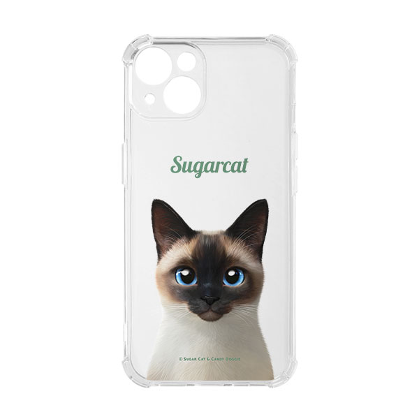 Bom the Siamese Simple Shockproof Jelly Case