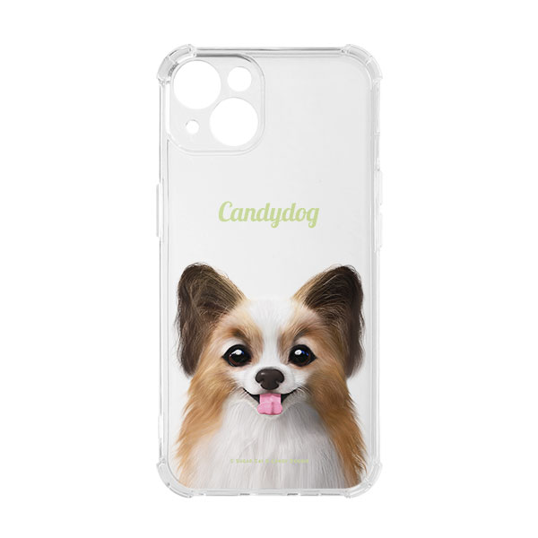 Jerry the Papillon Simple Shockproof Jelly Case