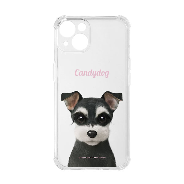 Jini the Schnauzer Simple Shockproof Jelly Case