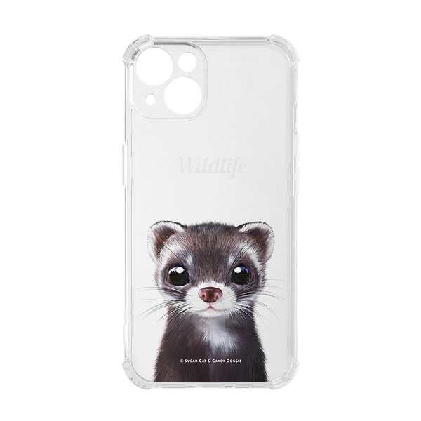 Jusky the Ferret Simple Shockproof Jelly Case