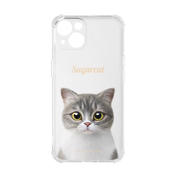Moon the British Cat Simple Shockproof Jelly Case