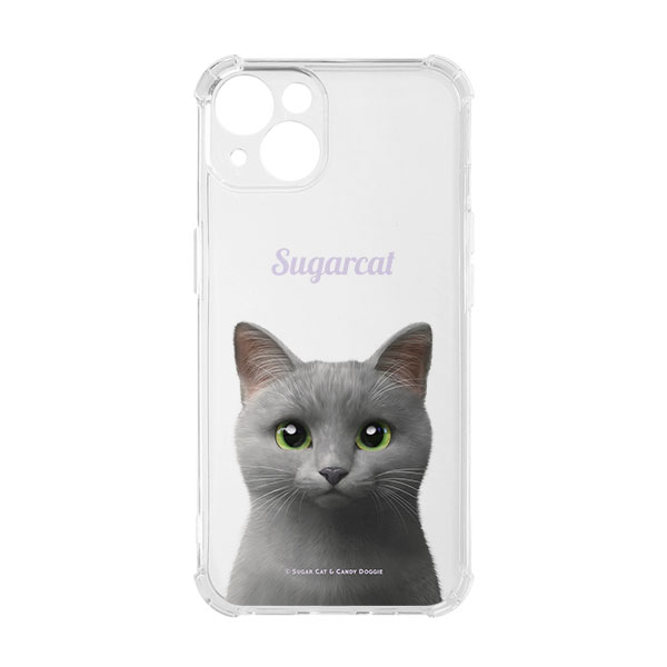 Nami the Russian Blue Simple Shockproof Jelly Case
