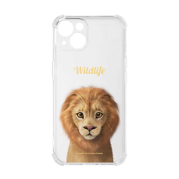 Lager the Lion Simple Shockproof Jelly Case