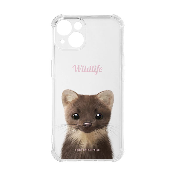 Minky the American Mink Simple Shockproof Jelly Case