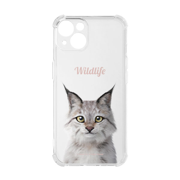 Wendy the Canada Lynx Simple Shockproof Jelly Case