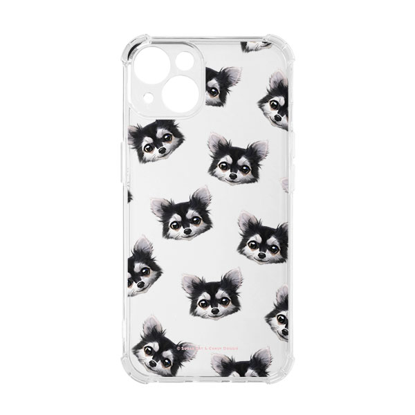 Cola the Chihuahua Face Patterns Shockproof Jelly Case