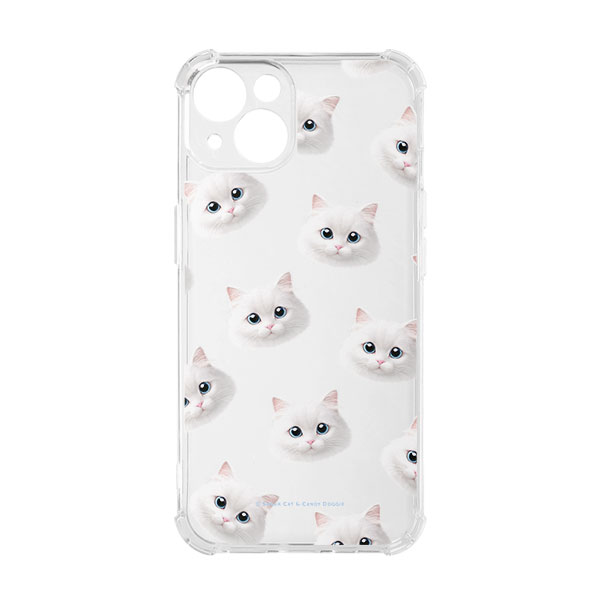 Han Face Patterns Shockproof Jelly Case