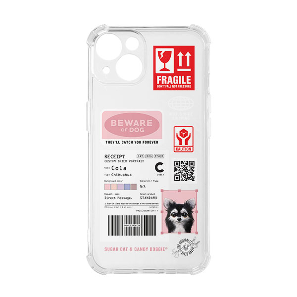 Cola the Chihuahua Fragile Shockproof Jelly Case