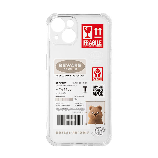 Toffee the Quokka Fragile Shockproof Jelly Case