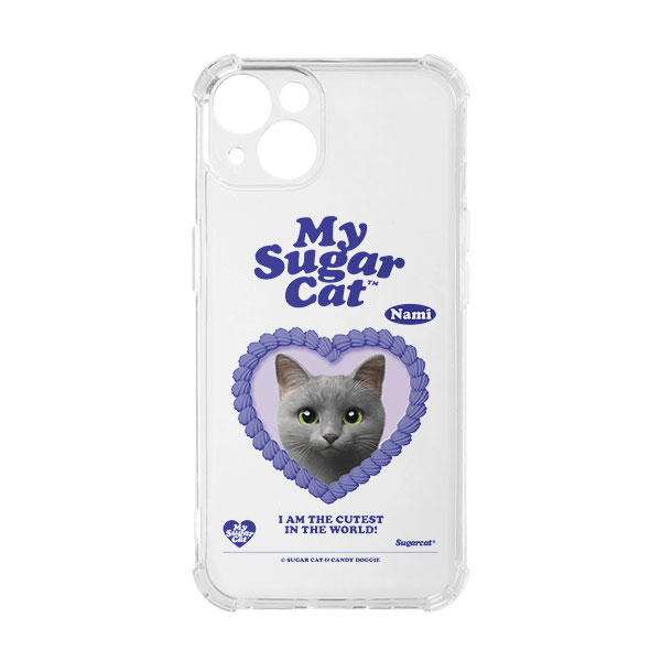 Nami the Russian Blue MyHeart Shockproof Jelly/Gelhard Case