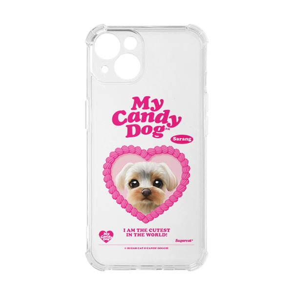 Sarang the Yorkshire Terrier MyHeart Shockproof Jelly/Gelhard Case