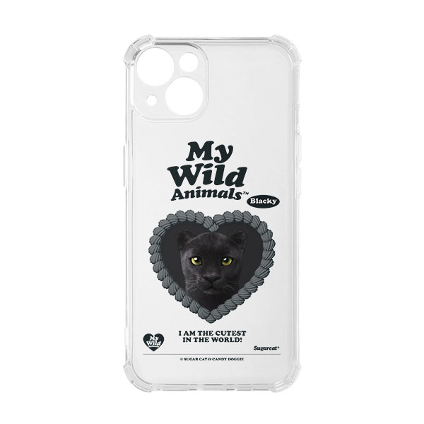 Blacky the Black Panther MyHeart Shockproof Jelly/Gelhard Case