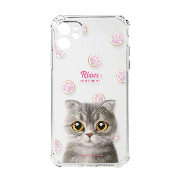 Rion’s Footprint Cookie Shockproof Jelly Case