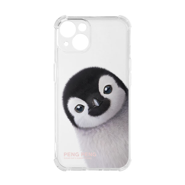 Peng Peng the Baby Penguin Peekaboo Shockproof Jelly Case