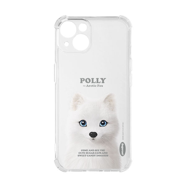 Polly the Arctic Fox Retro Shockproof Jelly/Gelhard Case