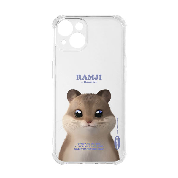 Ramji the Hamster Retro Shockproof Jelly/Gelhard Case
