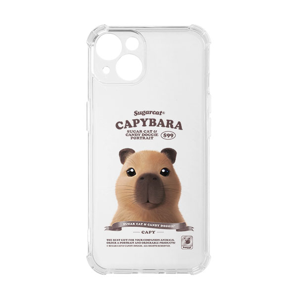 Capybara the Capy New Retro Shockproof Jelly/Gelhard Case